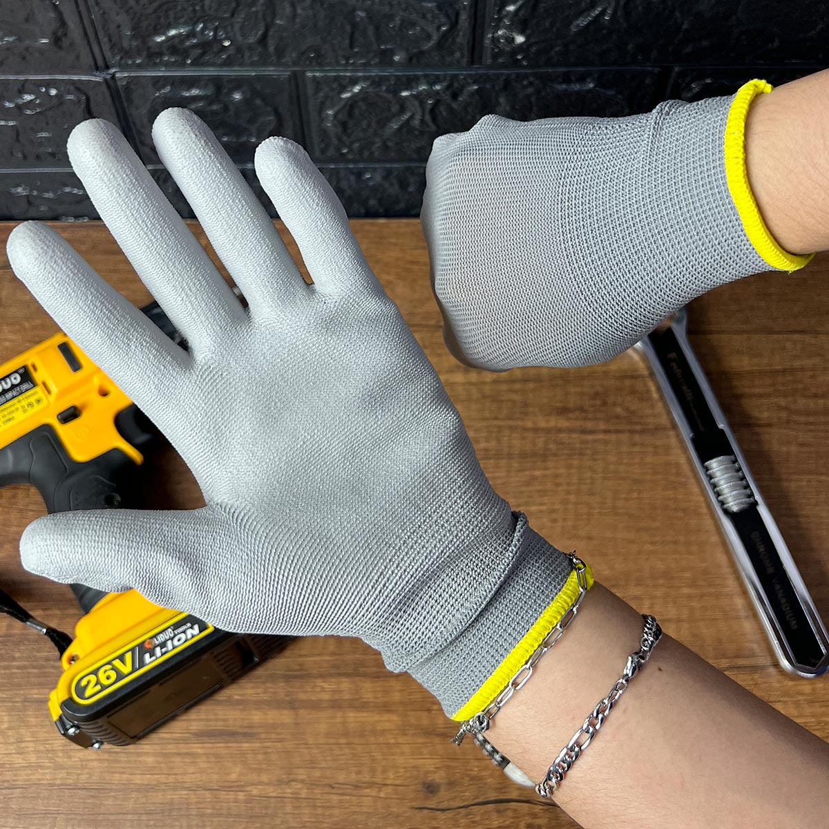 Miniatura 5 de 3 pares Guantes Antideslizantes GPT01